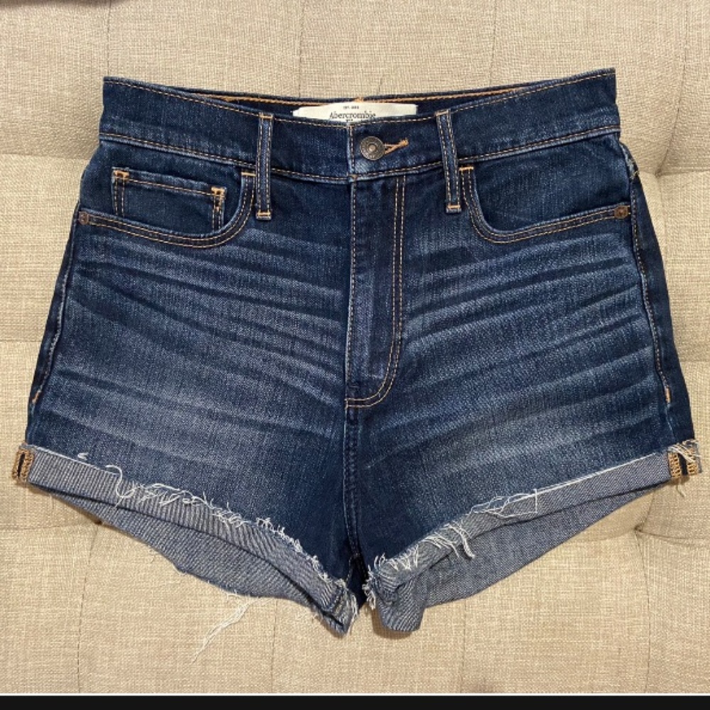 Size 2 Abercrombie & Fitch High Waist Jean Shorts